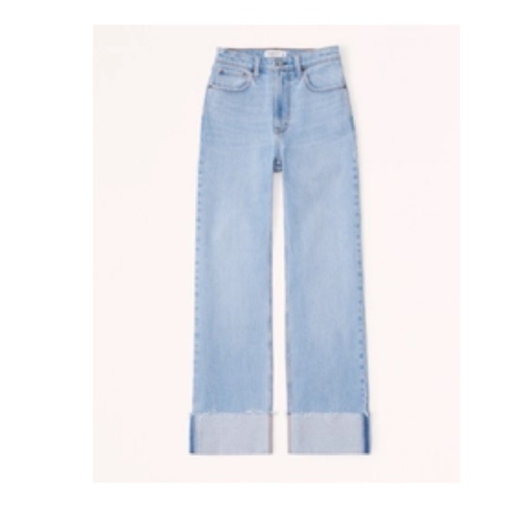 Abercrombie & Fitch High Rise Blue Jeans